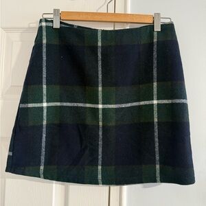 BRAND NEW Noisy May flannel high waist mini skirt